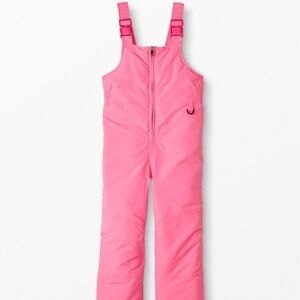 Hanna Andersson NWT Insulated Snow Overalls Pants Pink Sz 2 Winter Snowboard Ski